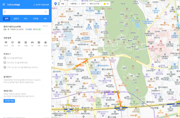 다음지도