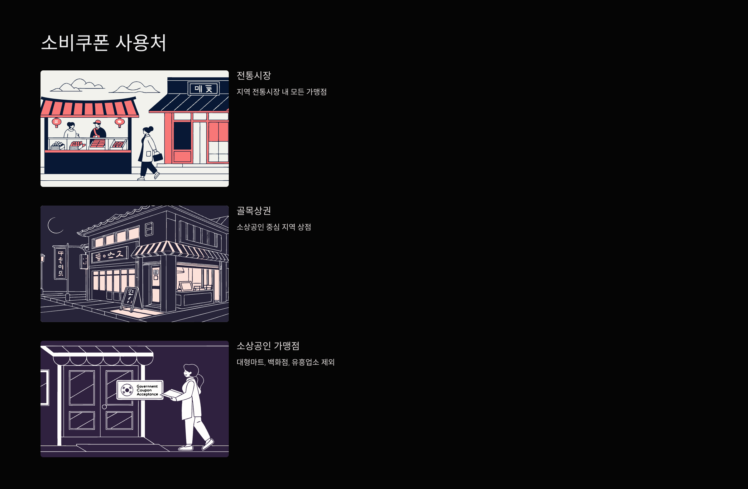 소비쿠폰-사용처