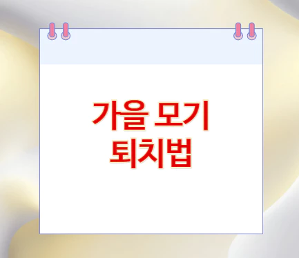 가을-모기-퇴치법