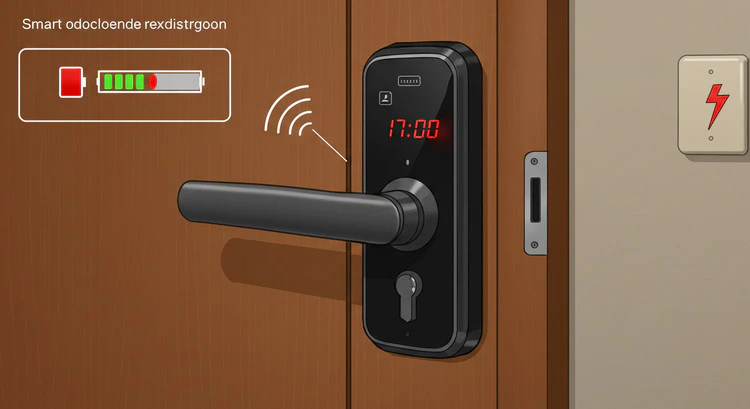 현관-도어락-방전