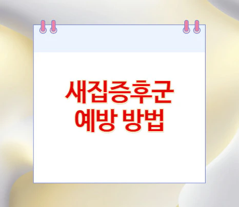 새집증후군-예방-방법