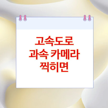 과속-카메라-찍히면