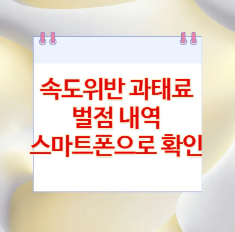속도위반-과태료