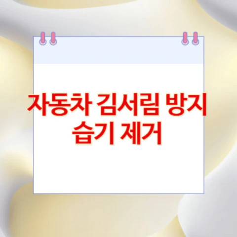 자동차-김서림-방지